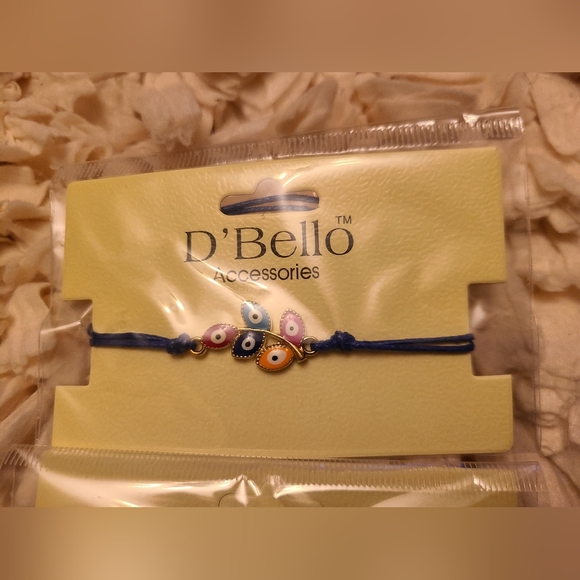 Two brand NWT D'Bello Accessories bracelets - Evil Eye Protection 🧿 - Picture 6 of 7